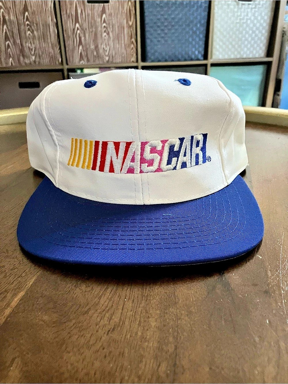 AJD Two-Tone NASCAR Logo Snapback Hat